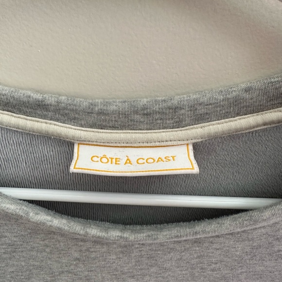 Cote A Coast Grey Crewneck Sweatshirt Men’s Large - Picture 4 of 7